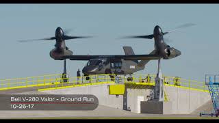 V 280 Ground Run: 75° rotor tilt on Oct. 26, 2017