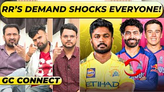 🔴GC Connect: Is Rajasthan Royals Asking Too Much for Sanju Samson – Jadeja   Brevis Deal?