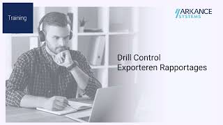 Drill Control 06   Export Rapportages