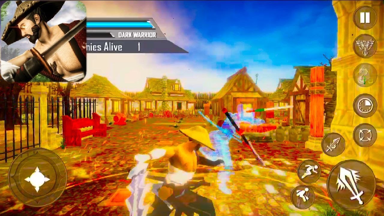 Samurai Assassin Hack n Slash - Gameplay (iOS)