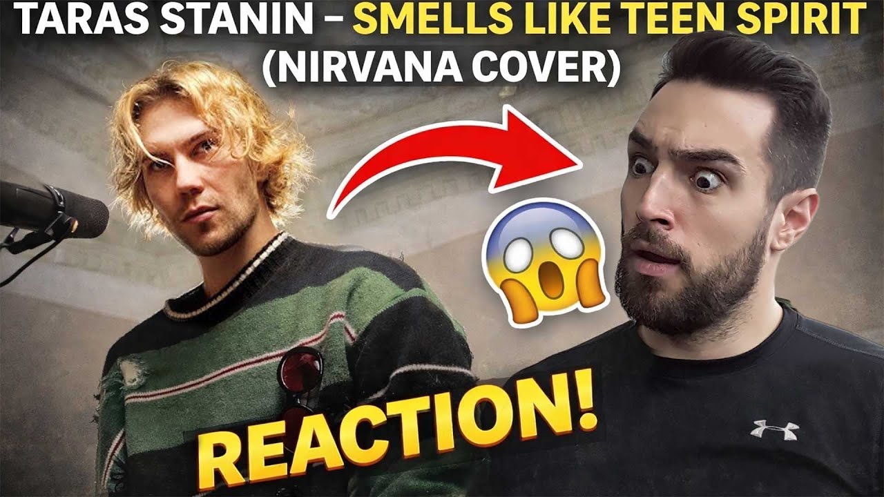 Тарас Станин превращает песню «Smells Like Teen Spirit» в нечто иное (битбокс-кавер) | Реакция
