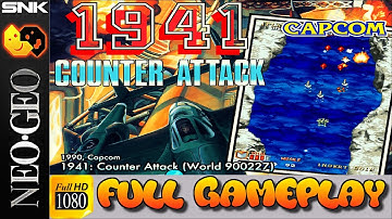 1941 : Counter Attack (CPS - 1) Full Gameplay in 1080p / 60fps