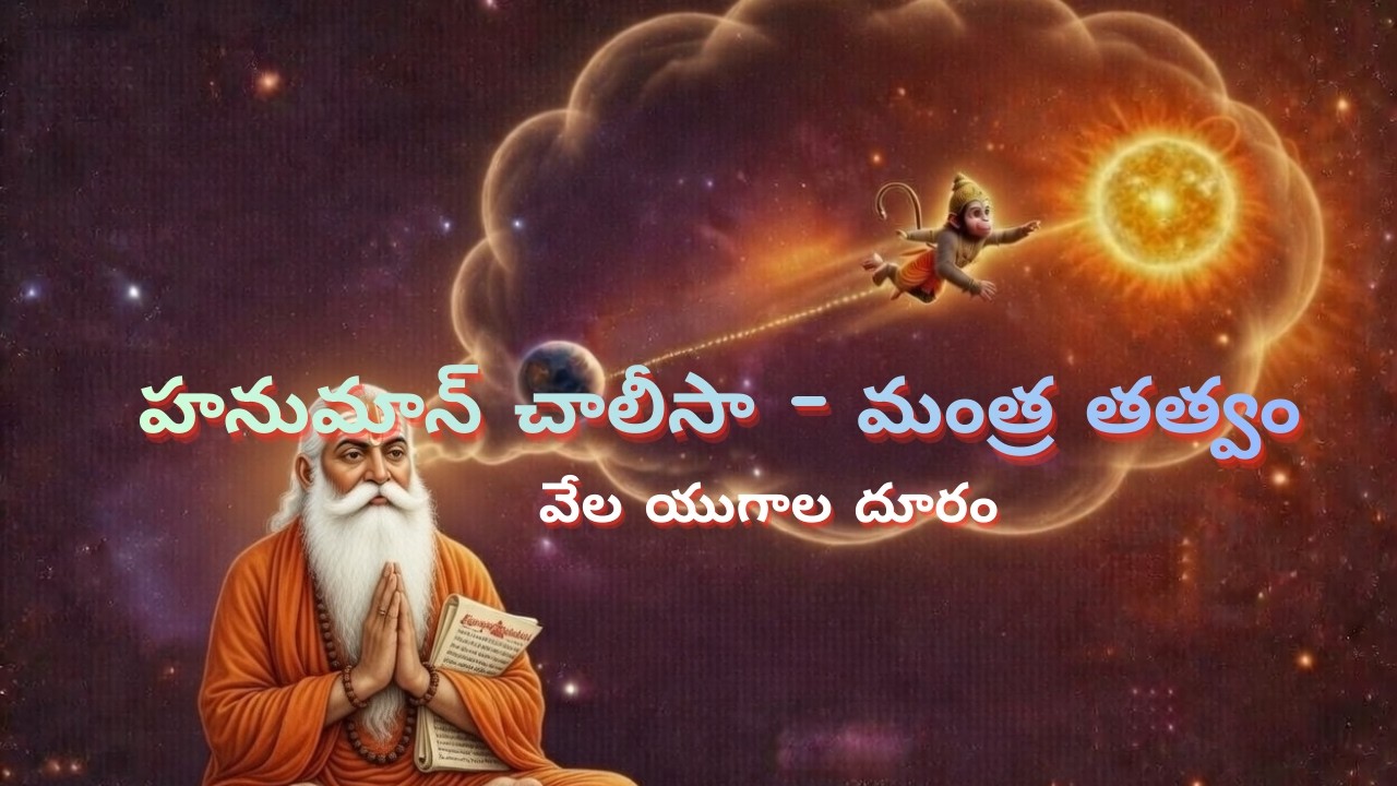 హనుమాన్ చాలీసా – మంత్ర తత్వం | భాగం 21 | పండుగా కనిపించిన సూర్యుడు