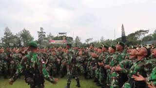 Yel Yel terbaik satgas by yonif mekanis raider 411/pandawa KOSTRAD..