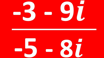 Simplifying complex numbers rational expression | Complex numbers division