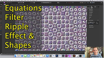 Affinity Photo ripple equations filter and with shapes tutorial how to