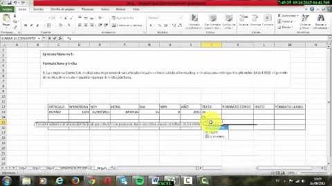 TABULACION 3 EXCEL