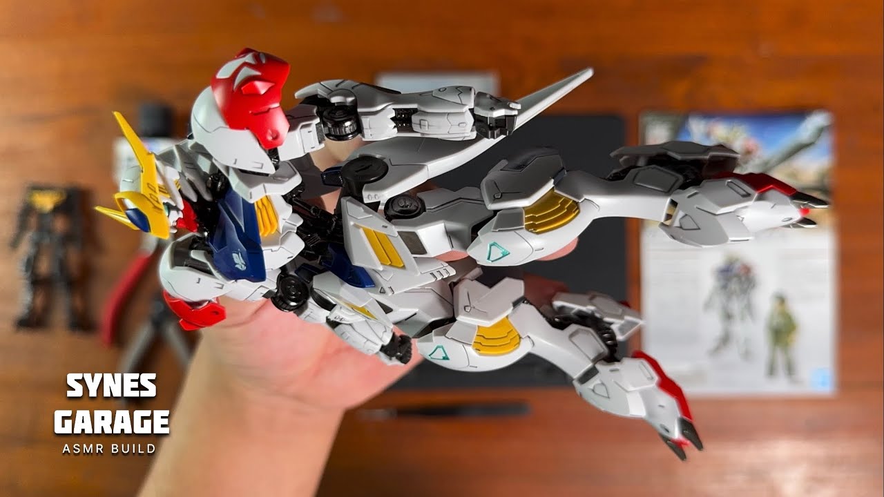 Gundam Barbatos Lupus With Metal Frame HG 1/144 | ASMR BUILD | Bandai | Iron Toys