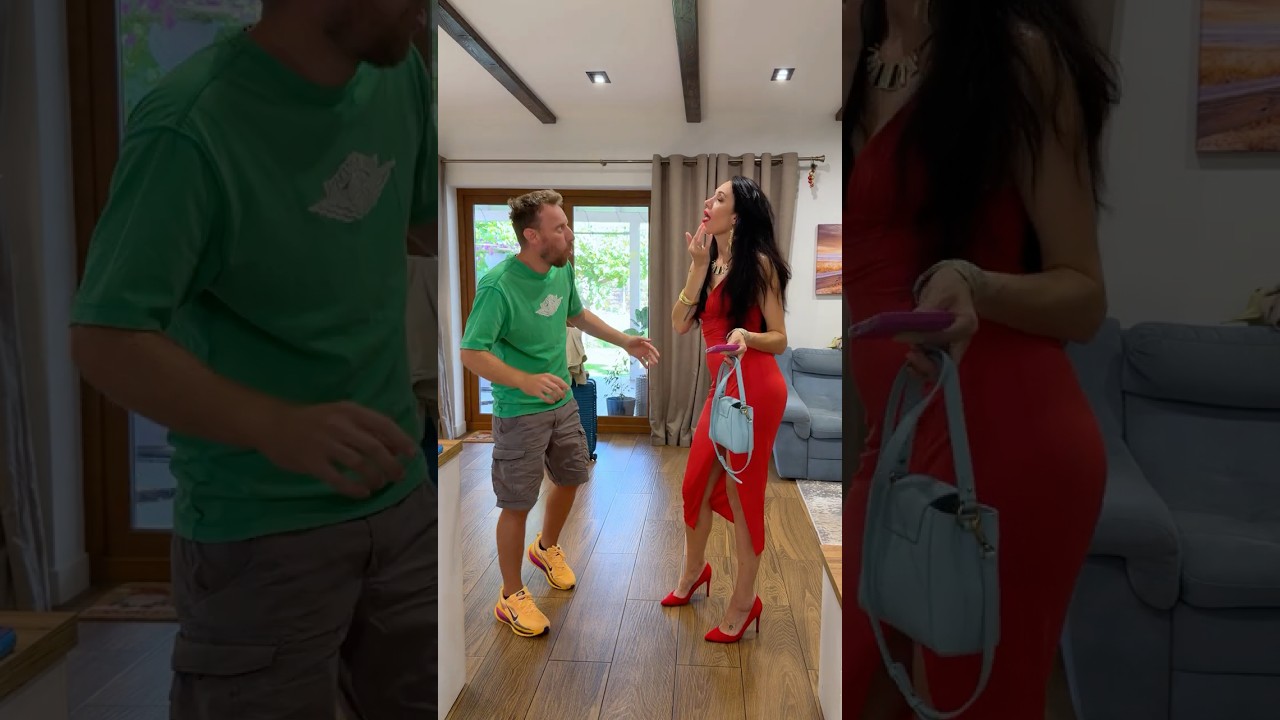 She come back early, maybe it’s for the best - Funny family #comedy #couple #funny