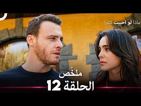ماذا لو احببت كثيرا الحلقة 12 ملخّص (Arabic Dubbed)