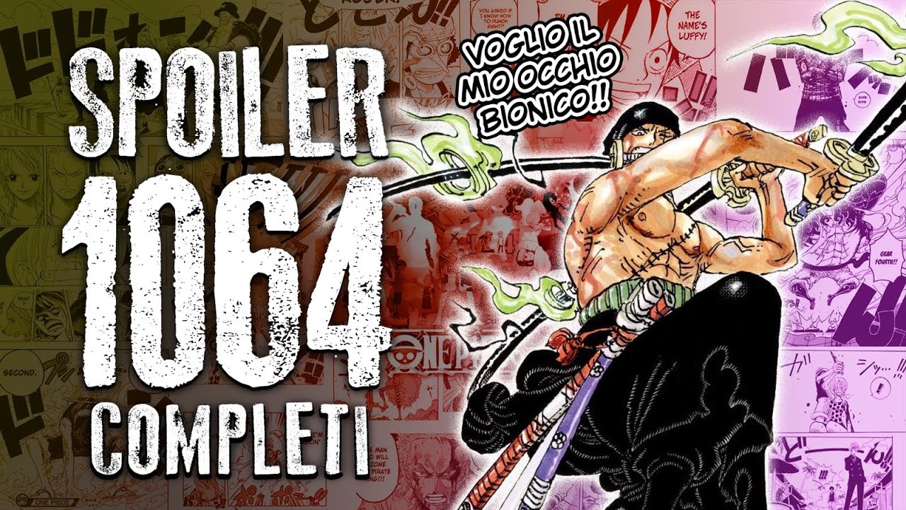 ONE PIECE SPOILER 1064 - ANTICIPAZIONI ONE PIECE 1064 - YouTube
