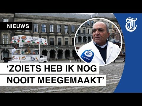 Uitgestorven straten en lege terrassen in Den Haag