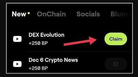 DEX Evolution blum code