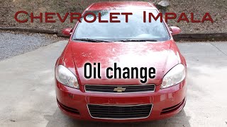 Oil Change | Chevrolet Impala | 2006-2011 3.5L V6