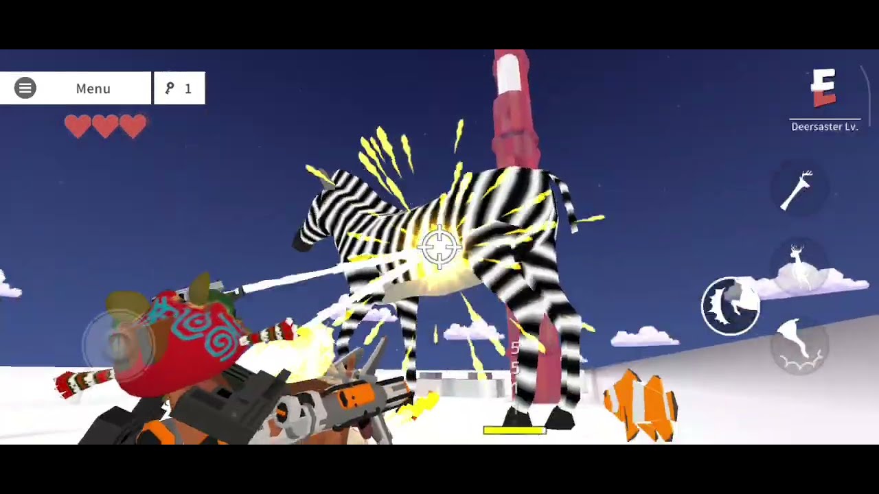 (#part 2) I defeat Kuala in deer 🦌 simulator