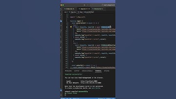 Dealing with promises and async calls in JavaScript #shorts #javascript #interviewquestions