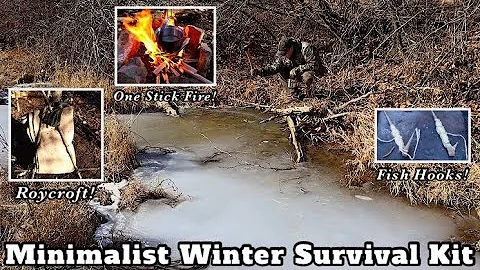 Minimalist Winter Survival Kit! 5 Piece!