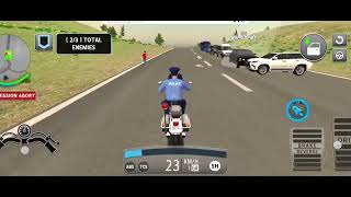 🚔 Police Bike Chase Mission Gameplay 🔥 Open World Crime Simulator | Android Gameplay screenshot 4