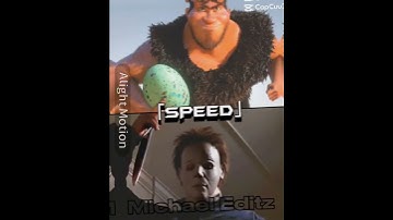 Grug vs Michael Myers | #viral #1v1battle #battlevs #battle #whoisstrongest #fyp #grug #croods