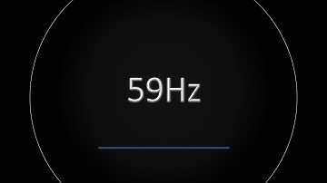 59Hz BASS Frequency BURP (Test Tone)