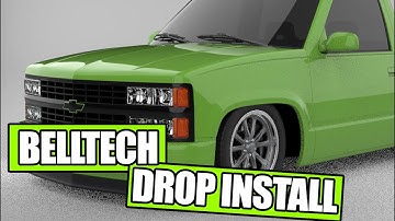 Chevy Silverado Front Drop Kit From BellTech | OBS Build