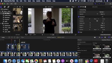 How to do Stutter/Glitch Effect Tutorial(FCPX)
