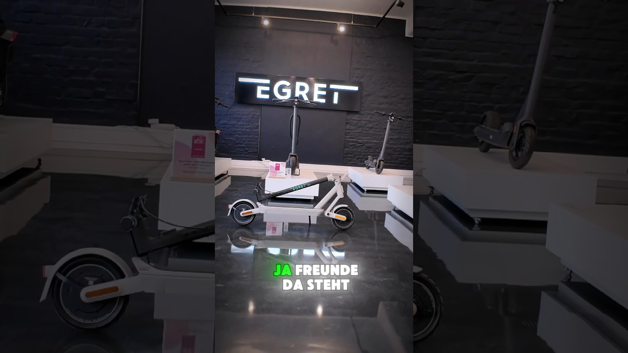 ⚠️ NEUER EGRET Ey!3 E-SCOOTER für 679€ ⚠️ Vollgefedeter E-Scooter zum bezahlbaren Preis! 