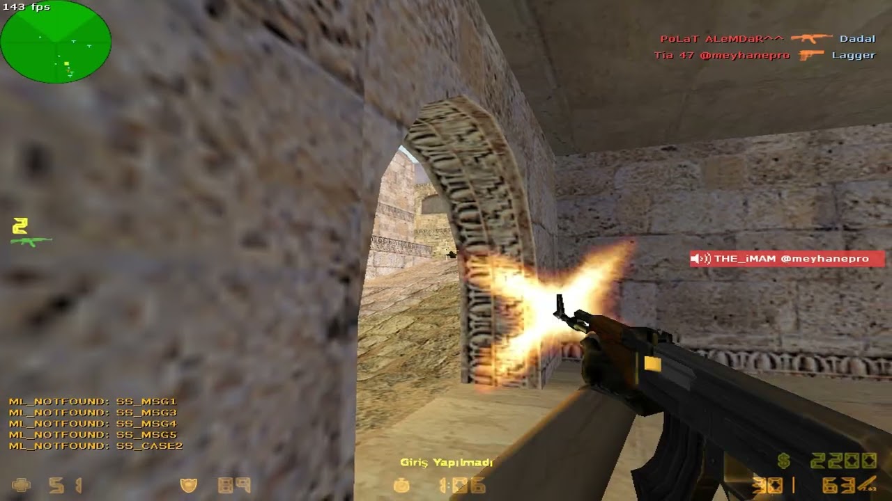 ADMİN'E TEK ATARSAN BAN YERSİN - CS 1.6