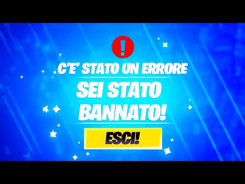 Ho 24 ORE per farmi BANNARE da Fortnite...