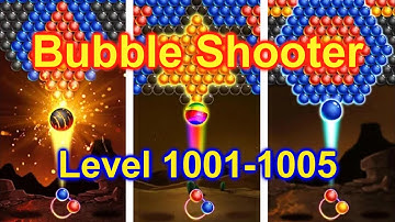 Bubble Shooter Level 1001-1005 Fun Game On Cell Phone