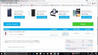 Teste de Usabilidade  do site Submarino