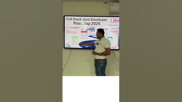 Full Stack Java Developer RoadMap 2025