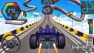 Formula Car Mega Ramp Extreme Racing - GT Car Formula Car Racing Stunts 3D - Android GamePlay screenshot 5