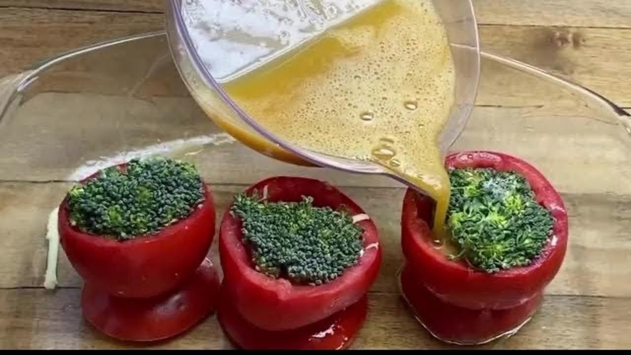 Lezzetine bayılacaksınız❗Muhteşem diyet yemeği tarifi❗Domates ve Brokoli Sağlıklı Yemek Tarifi❗