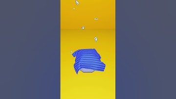 3D Cloth Simulation - ASMR for the Eyes 🔥👁️ #8