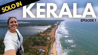 First Solo Trip In India - Varkala, Kerala Ep. 1 What To Expect As A Solo Female Traveller