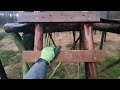 Pruning Branches With a Chainsaw - Paving The Path for an Excavator (Head Cam)