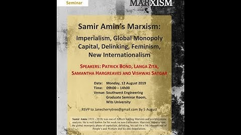Samir Amin Tribute Seminar
