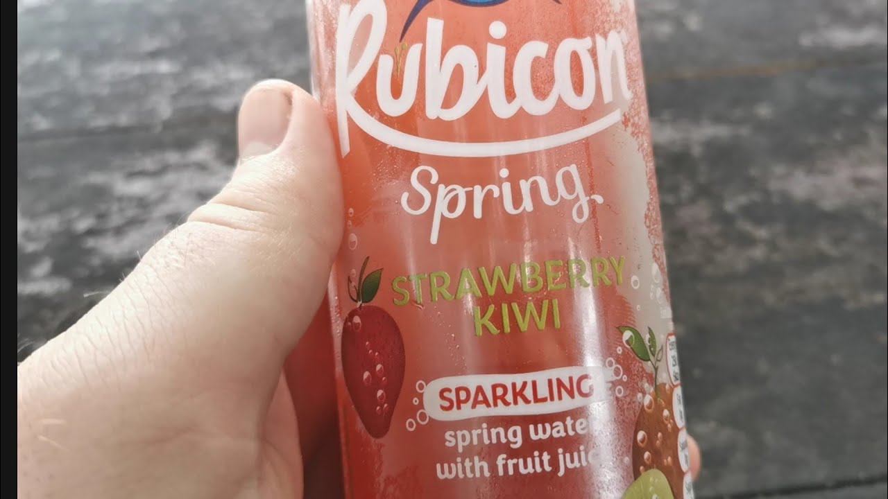 Rubicon Spring Drink Strawberry & Kiwi Flavour YouTube