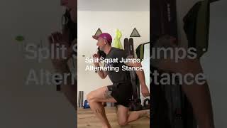 Split Squat Jumps : Alternating Stance
