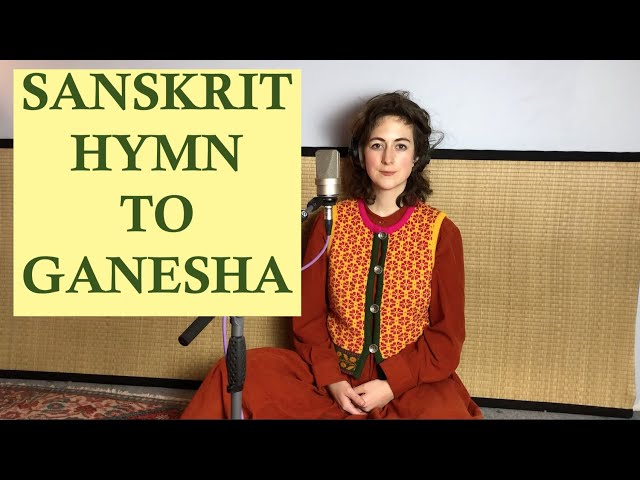 Ganesha Pancharatnam | Gaiea Sanskrit class=