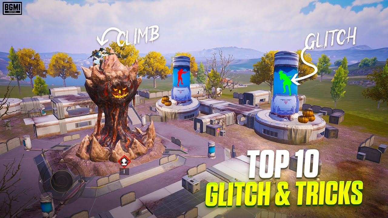 Top 10 Glitch And Tricks Pubg Mobile/Bgmi | Zombies Edge Mode
