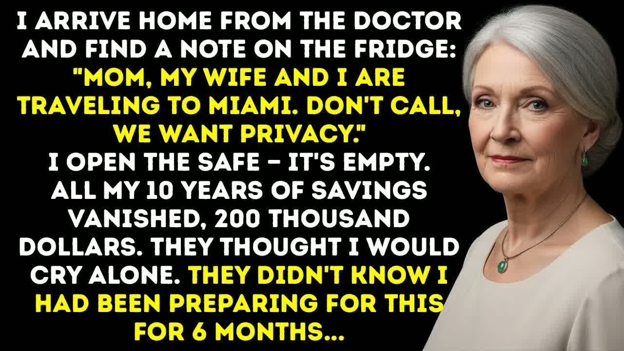 My Son & DIL Flew To Miami. My Money Got Stolen. A Huge ＂Surprise＂ Crushed Them At The Airport!