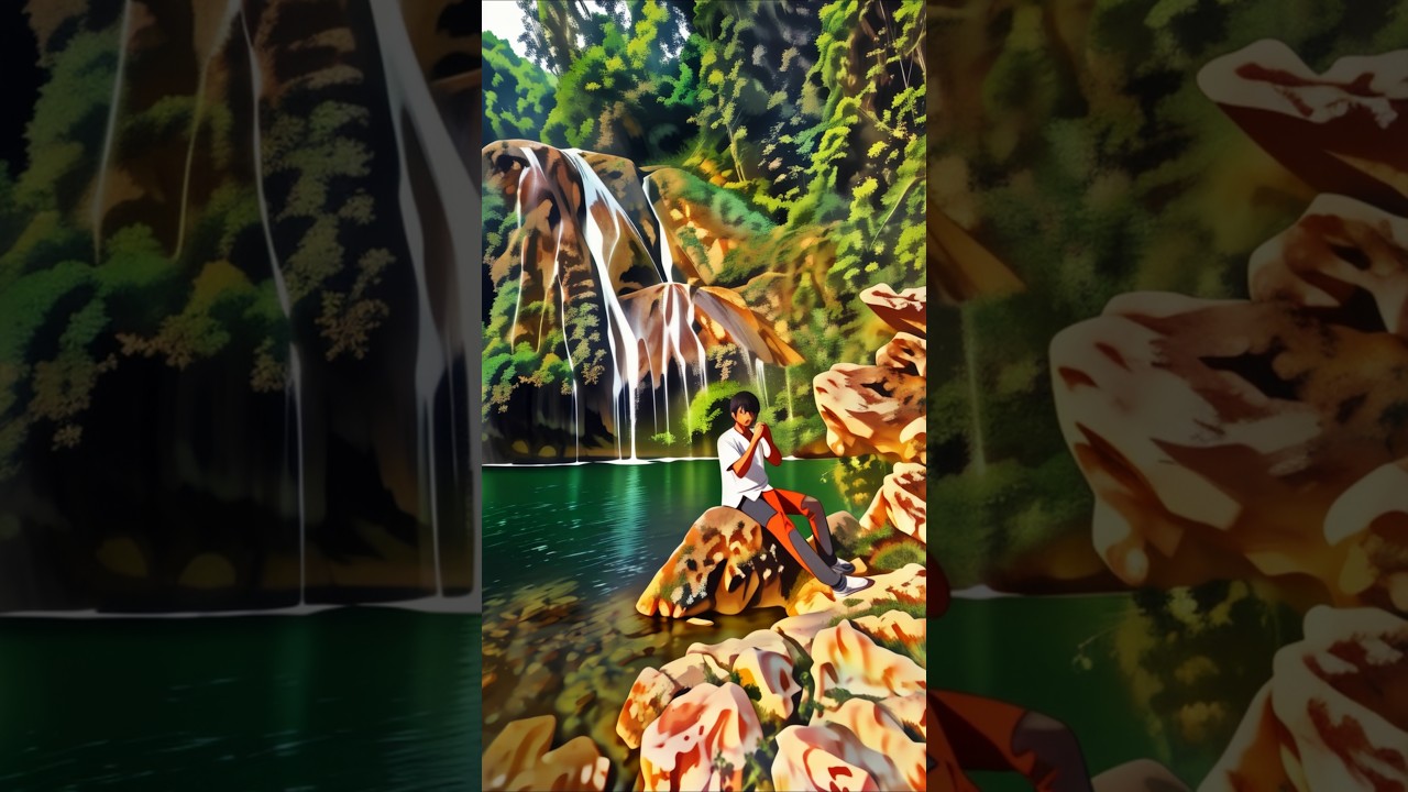 Finding the most beautiful hidden waterfall in India 🌊✨ 