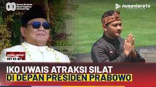 Iko Uwais Tampilkan Atraksi Silat di Upacara HUT ke-80 RI Hadapan Presiden Prabowo | NTV