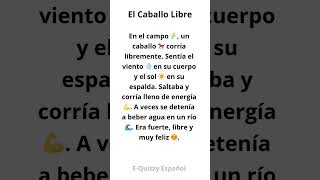 🎉Historias cortas en Español para aprender rápido📚 | ¡Mejora tu Español con diversión! | #reading