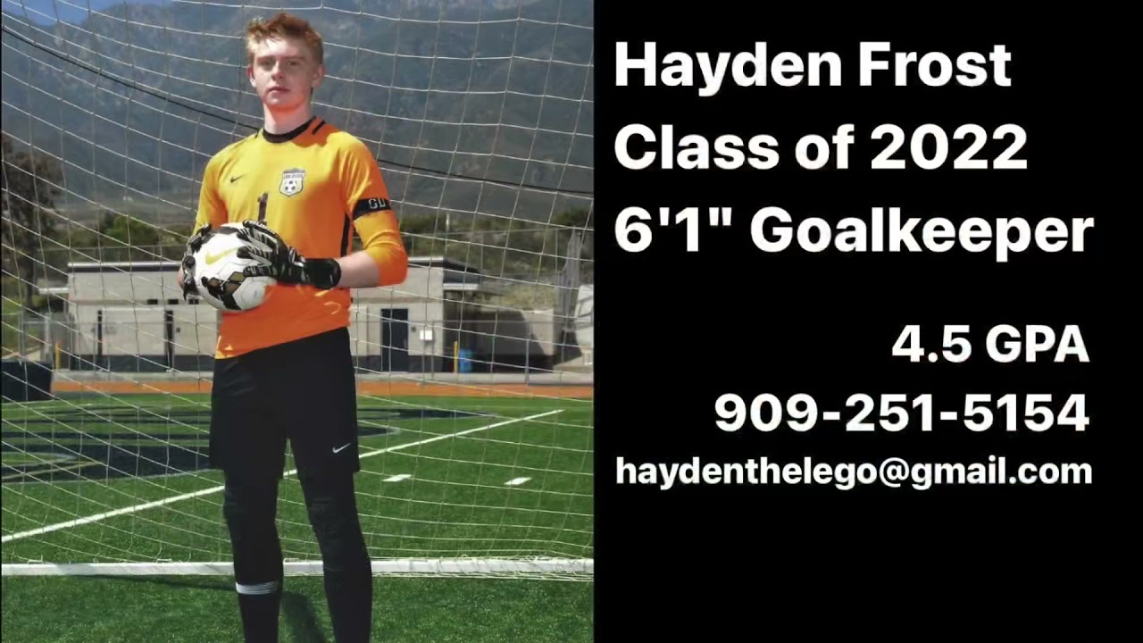 Hayden Frost - Class of 2022 Goalkeeper Highlights