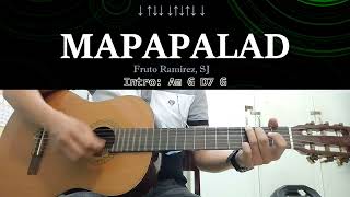 Video thumbnail of "Mapapalad - Fruto Ramirez, SJ - Guitar Chords"