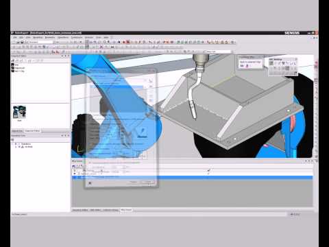 Tecnomatix RobotExpert  arc welding demo - Siemens PLM Software.-