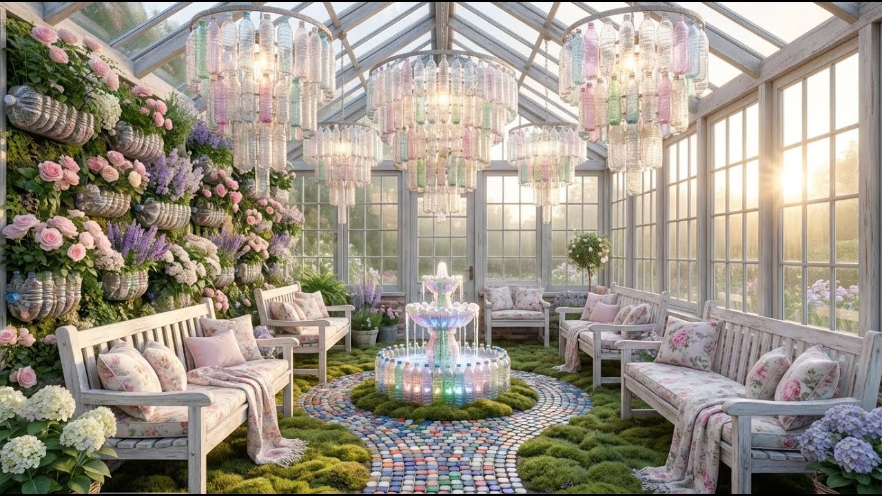 Relaxing Garden Tour Creative DIY Recycle Garden Makeover